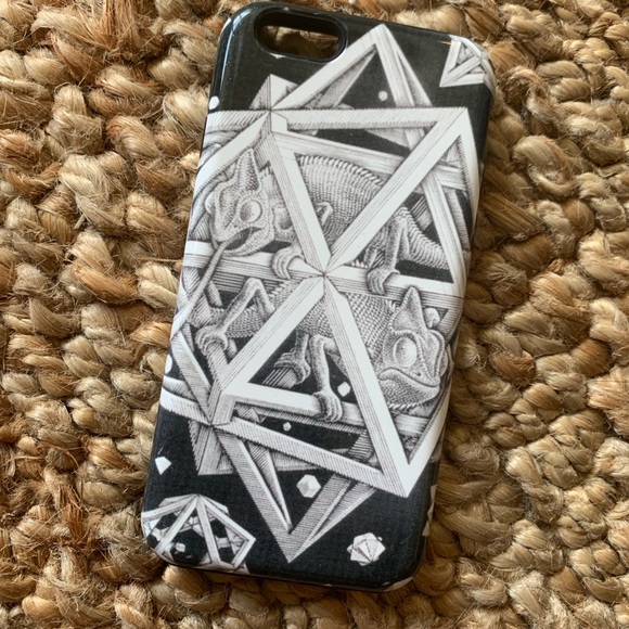 🔴 Escher chameleon iPhone 6s case - Picture 1 of 4
